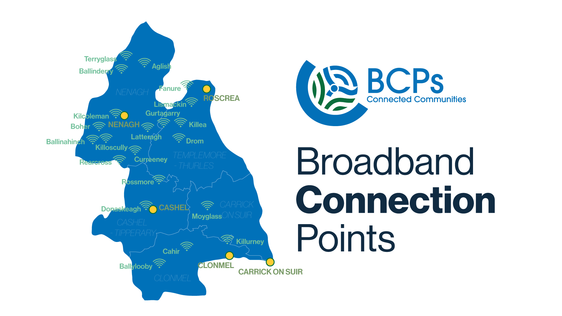 Map of BCP Centres